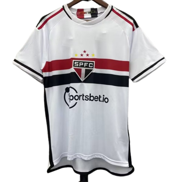 23-76 Sao Paulo träningsdräkt i hemmet jersey kortärmad tröja T-shirt V.Nistelrooy NO.10 L