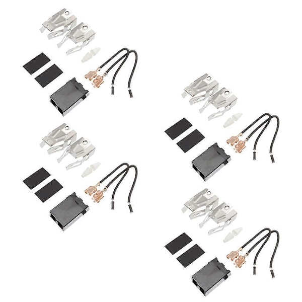 4 Sett Multifunksjon Range Receptacle Brenner Receptacle Kit for Komfyr Ovn