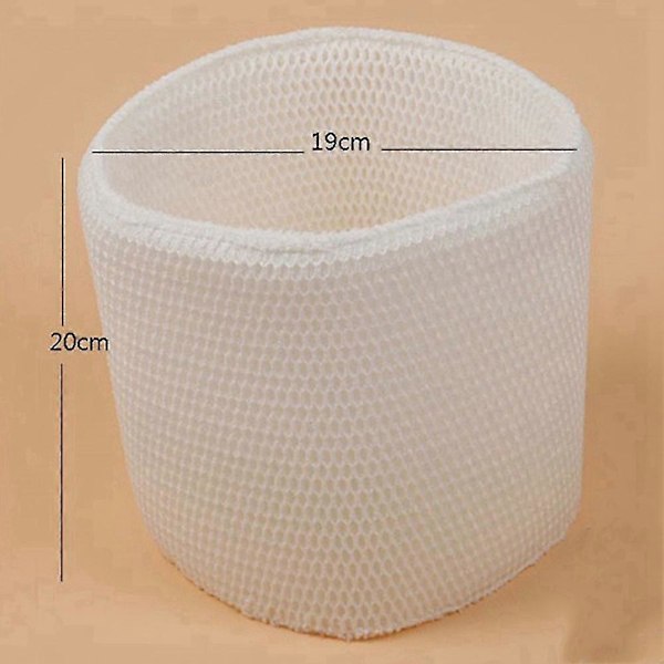 2 stk. vaskbart polyester luftfugterfilter til Misou Ms4600 Ms4601 Ms5800 Ms5801 Mist-free luftfugter