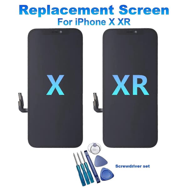 LCD-skärm för Xr Tft Ll Skärmbyte Digitizer Ingen Död Pixel Touch Scr