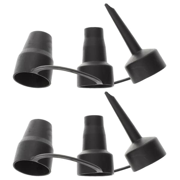 2 Set 3 Storlekar Plastmunstycke Pumpmunstycke Huvud Luftpump Adapter Ersättningsmunstycken