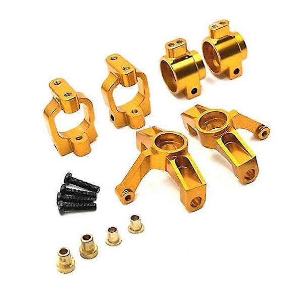 Metallinen ohjauslohko C-napa takanapa-sarja 104072 104001 104002 1/10 Rc-auton päivitysosille