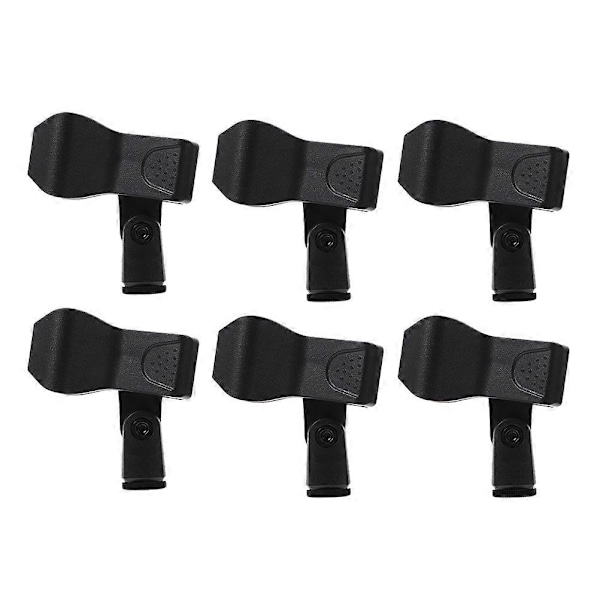 6 stk. Mikrofonklips Mikrofonholder Universal Mikrofonklips Holder