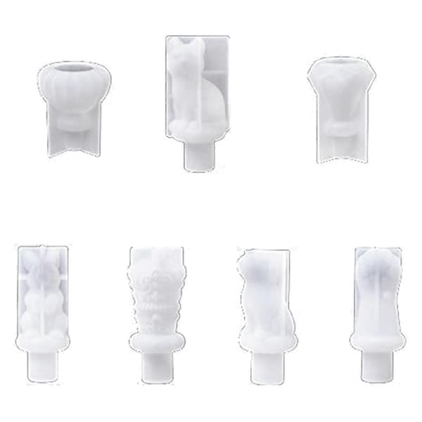 7 stk. Propp Resin Form Propp DIY Epoxy Former Sili