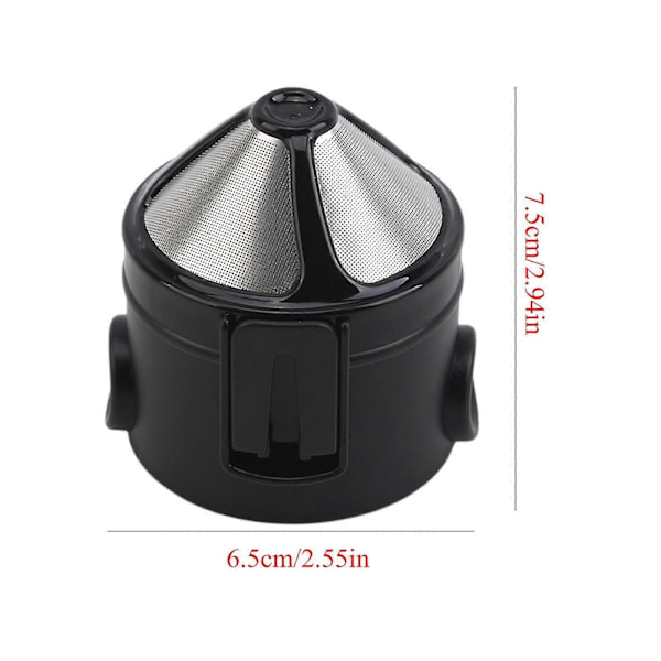 Kaffefilter Foldbar Brygning Rustfrit Stål Filter Egnet Til Enhver Kop