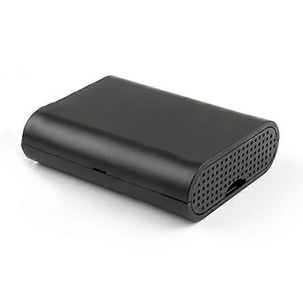 Portabel Svart ABS Plastlåda Hölje för Raspberry Pi 3 Pi 2 Modell B