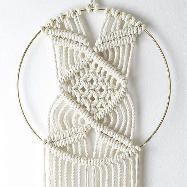 12 st 10 cm Macrame Ringar Blomsterbåge Hantverksbågar Macrame Skapelser Ring För Att Göra Drömfångare