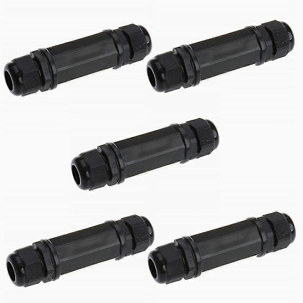 5kpl M22z Suojattu Rj45 Vedenpitävä Cat5/5e/6 8p8c Liitin Ip67 Ethernet Lan Kaapelin Liitin Tupla