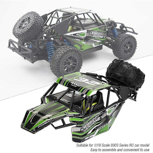 Kaross för RC-bil för Pxtoys Enoze 9300 9301 9302 9303 1/18 RC-bil Reservdelar Tillbehör, 2