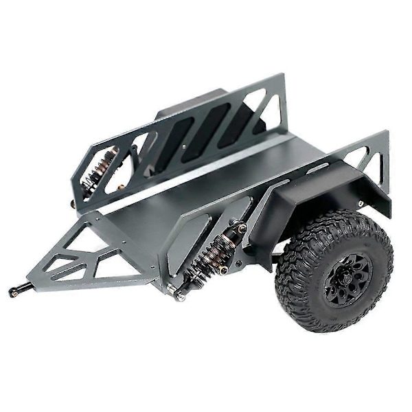Släpvagn för 1/10 RC Crawler Bil Axial Scx10 4 D90 Reat ,1