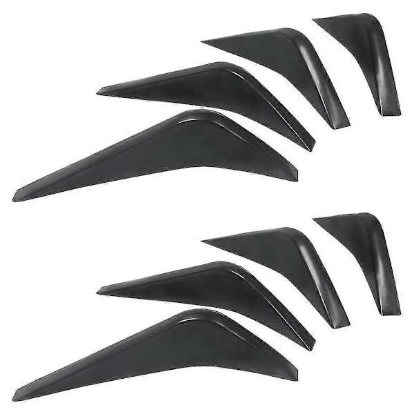 8x Bil Bagkofanger Luft Diffuser Fin Spoiler Til Corvette C7 2014-2019