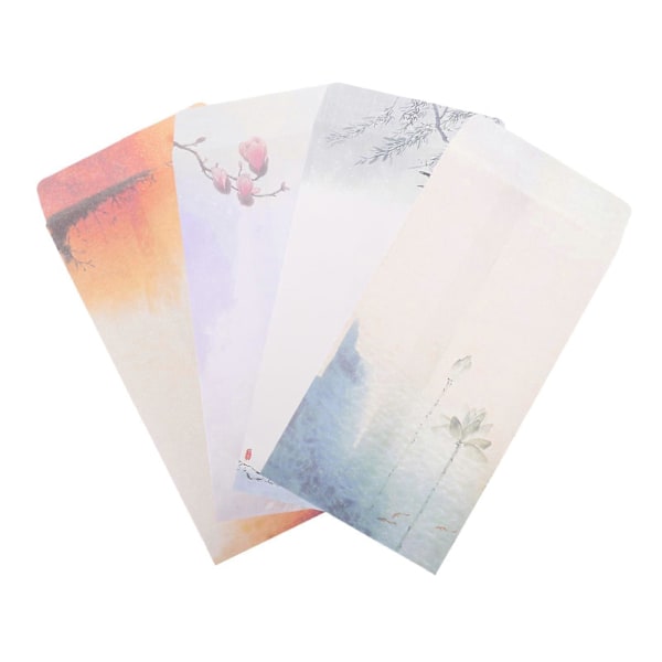 4 stk. Multifunksjonelle Konvolutter Elegante Invitasjonskort Konvolutter Chic Invitasjonskonvolutter