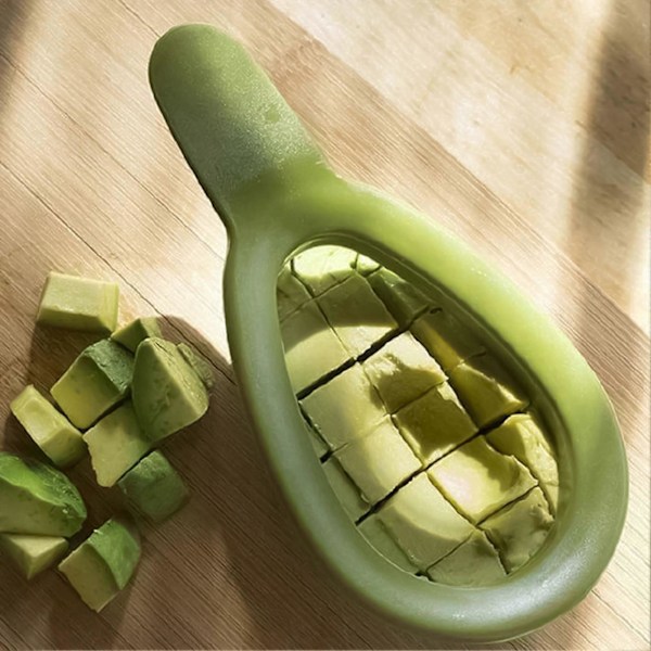 Avokadokutter Multifunksjonell Rustfri Stål Smørskreller Tråd Mango Kutter for Matlaging