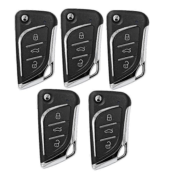 5 stk/lot Keydiy 3-knapps -functal Bilfjernkontrollnøkkel Nb30 -- For Kd900