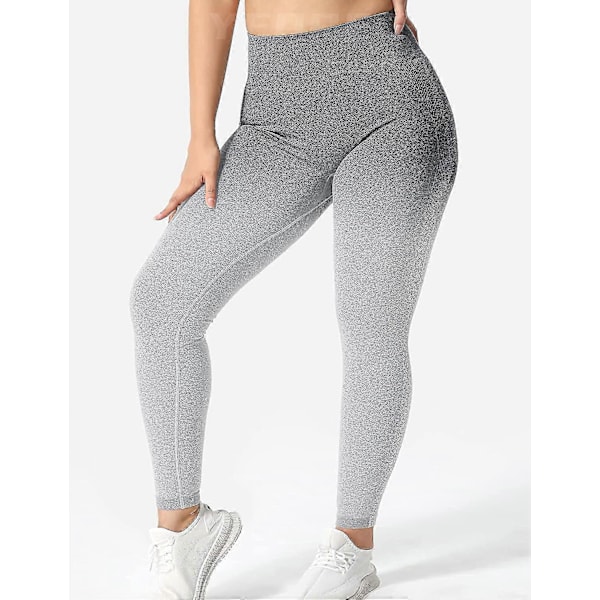 Sömlösa Träningsleggings För Kvinnor Gym Yoga Byxor Scrunch Butt Lift Leggings Hög S-3xl Style3 L