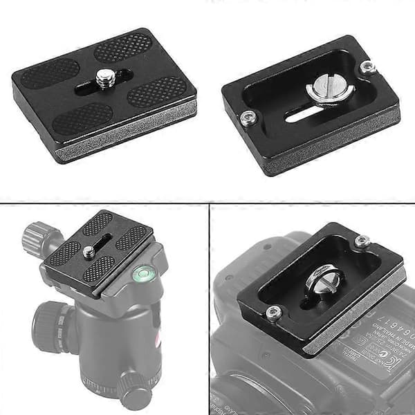 PU50 Quick Release Plade til Arca Swiss Benro Monopod Tripod Kuglehoved Kamera