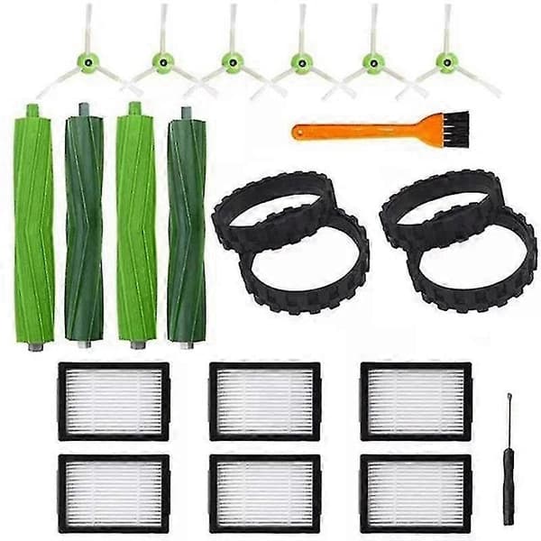 Hepa Filter Huvud Sidoborste För I7 I7+ I6+ I8 I3+/ E5 E6 E7 Dammsugare