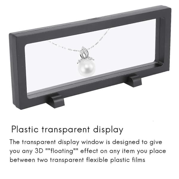5-delars Set med 3D-display - Transparenta displayramar för smycken, , , Me