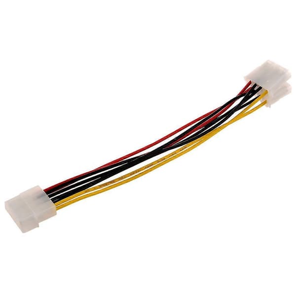 Computer Molex 4 Pin Strømforsyning Y Splitter Kabel