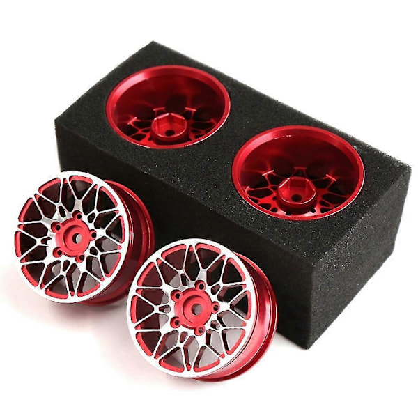 4kpl 1/10 On-road Drift -auto 52mm Metallivanne RC-auton pyörän vanne Hpi Sakura Traxxas Redcatille, 1