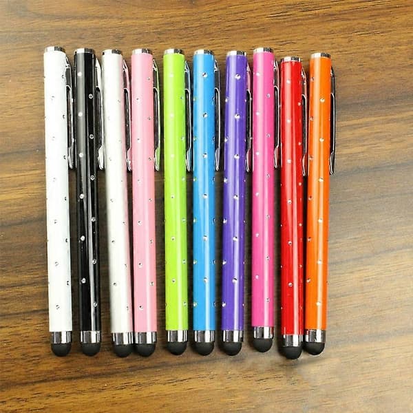 10 stk. Universal Kapacitiv Touch Screen Pen Tegne Stylus til Tablet Smartphone