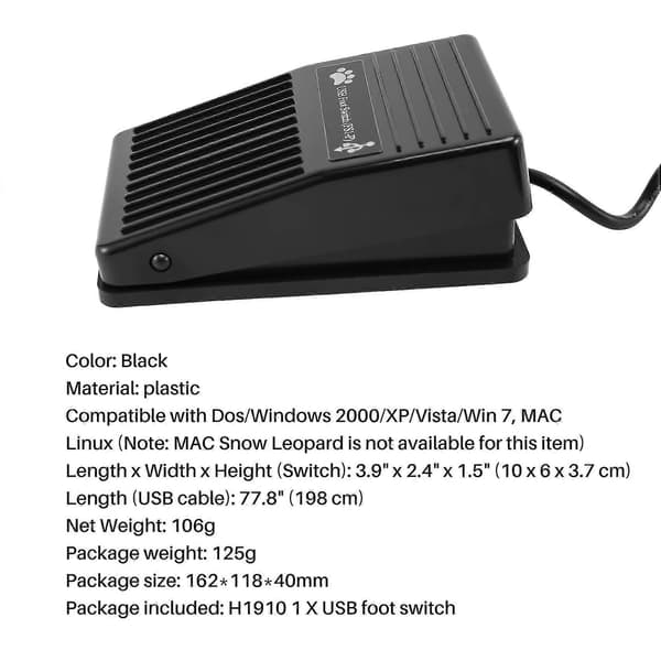 Usb Jalkapedaali S Act Uudelle Jalkapedaalille S Usb Hid