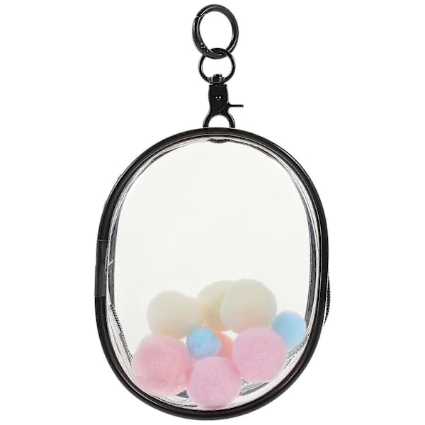 1 Set Dockförvaringsväska Mini Transparent Väska Utomhus Liten Dockväska Klar Dockbärväska Påse