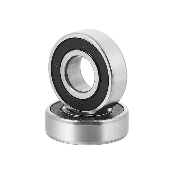 UEETEK 2 st Djupgående kullager 6203-2RS Skärmade kullager Passar för skateboardlager 3D-skrivare RepRap Hjul Rullskridskor