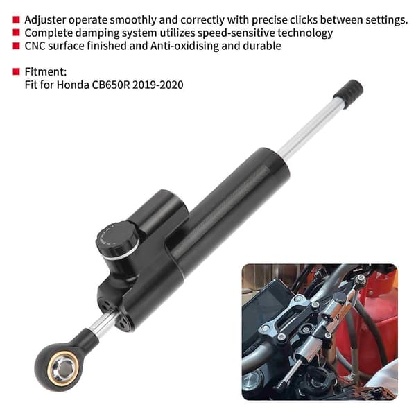 Styredæmperstabilisator med monteringstilbehør Passer til Honda CB650R 20192020