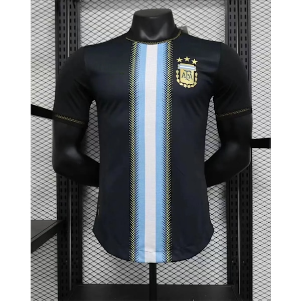 Ny argentinsk mästartröja som hyllar Messi fotbollströja XS