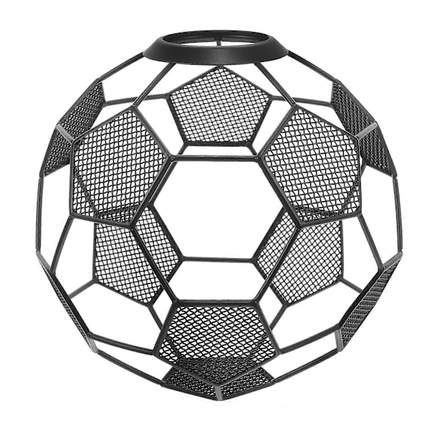 Moderne Lampeskærm Udhulet Lampeskærm Fodboldformet Lampeskærm Dekorativ Lampeskærm