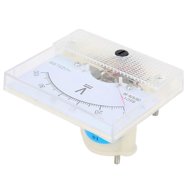Pekare DC Voltmeter Panel Volt Spänningsmätare Mätinstrument 85C1 DC 0~100V