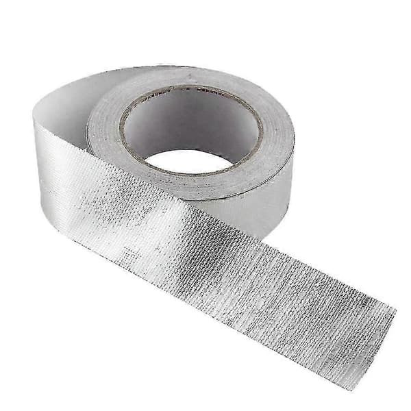 25m Auto Bil Eksosrør Aluminiumfolie Varmeisolasjon Resistent Tape Rull