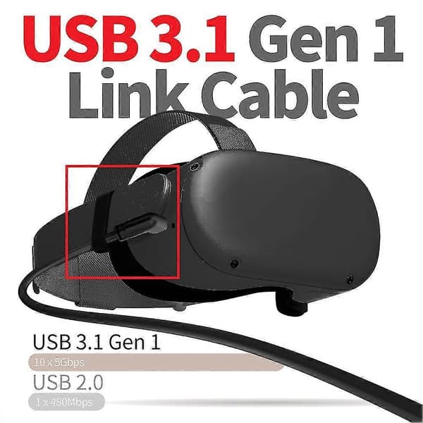 Kabel til USB 3.1 N 1 Data Char Vr Et Tilbehør (c-c,3 )