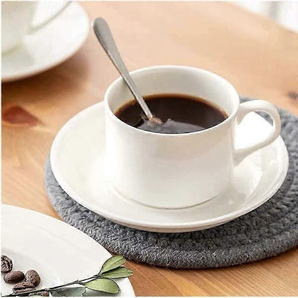Espressoskeer, Mini Kaffeske, 13,2 cm Rustfrit Stål Små Skeer til Dessert, Sæt med 6
