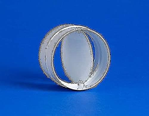 100 mm anslutning med backventil, runt ventilationsrör 100 mm