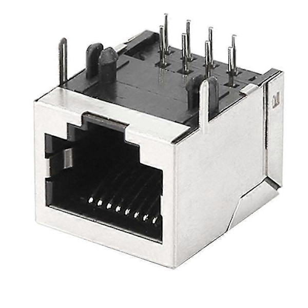 20 stk. RJ45 Stik 8 Pin Kabel Interface Skærmet Konnektor Hun 8p8c Modulært Netværksstik Lan Ad