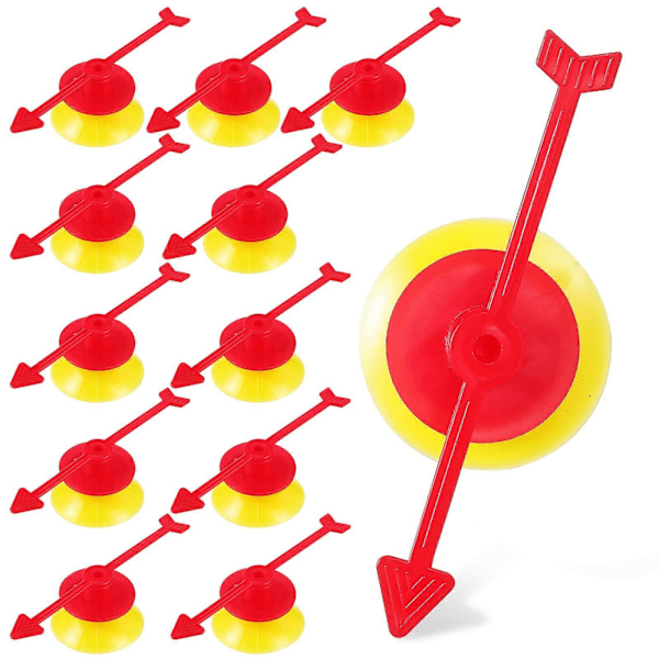 25 stk. Pile Spinnere Spil Spinner Spil Pil Plastik Pointer Roterende Pile Spil Pointer