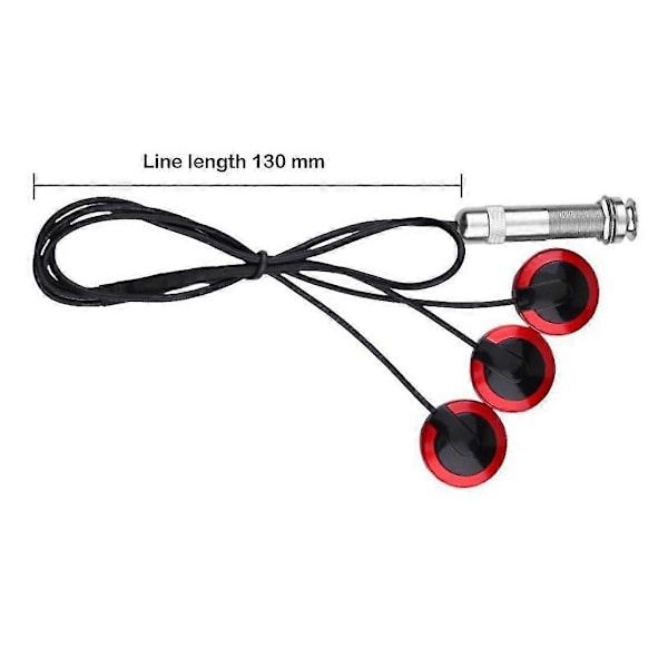 Gitarr Pickup Professionell Piezo Kontaktmikrofon Pickup För Gitarr Violin Banjo Mandolin Ukulele