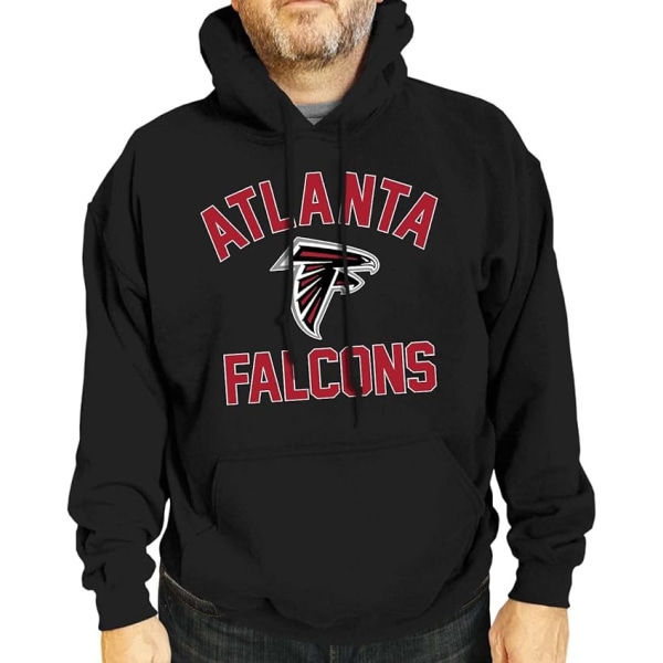 Team Fan Apparel NFL Adult Game Day Huvtröja - Polyesterull Bomullsblandning - Håll dig varm och representera ditt lags stil style 5 2XL