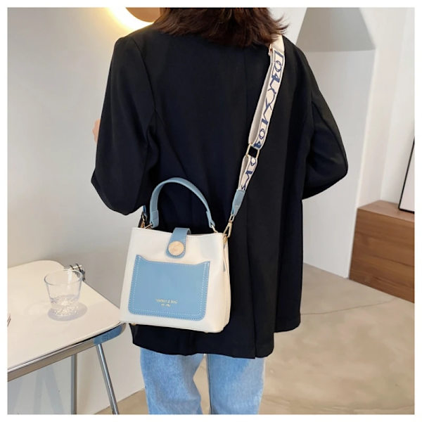 Damhandväskor Axelväskor Messenger Bags Blue