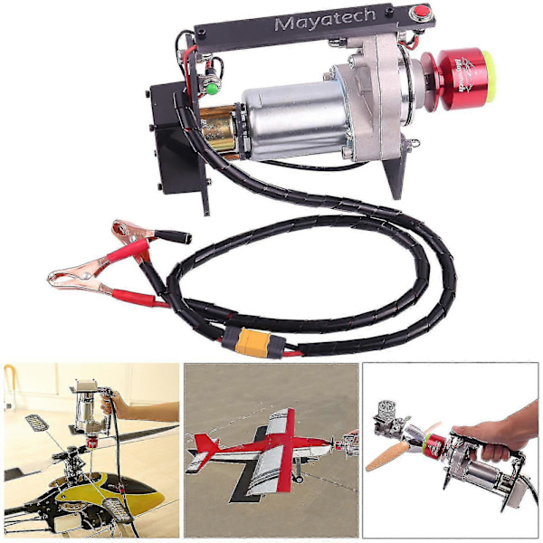 RC-moottorin käynnistin Mayatech 10cc-80cc bensiinimoottorille, tyyli A XT60 small head starter