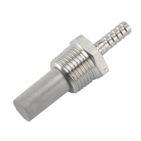 Ölbryggning Rostfritt Stål Inline Aeration/Oxygenation Diffusionssten 2 Mikrometer - 1/2 tum För