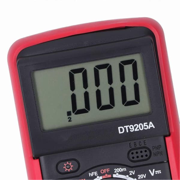 Digitalt Multimeter Elektrisk Spenningstester Sett Høy Nøyaktighet Multifunksjonelt Multi Meter