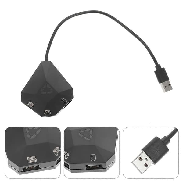 Tastatur- og museadapter Spillekonsol Spillecontroller Switch Vælger Forsyning