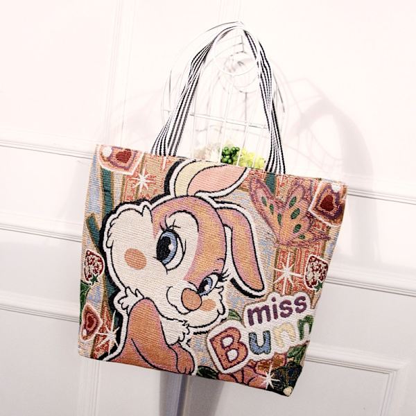 Anime Disney Stitch trendy håndveske Mikke Mus fritidsveske skolesekk style 1
