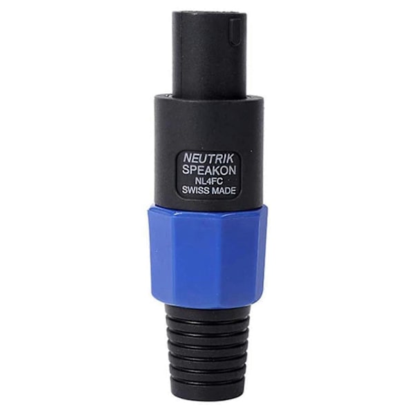 4-nastainen ammattimainen kaiutinliitin uros audioliitin (5 kpl)