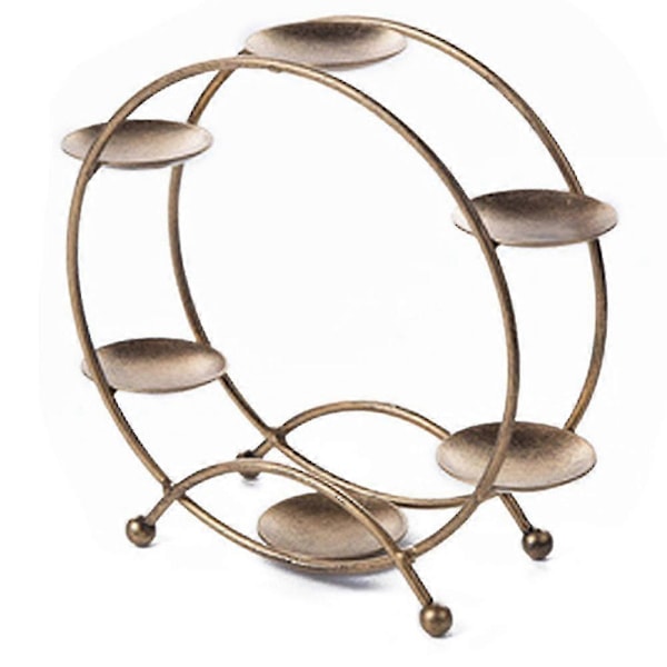 Dessertbord R Mat Te Rastbord Set Bricka Display Rack Smidesjärn Afternoon Tea Rack
