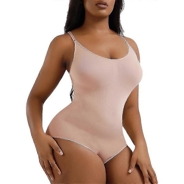 Heyshape Snatched Bodysuit Heyshape Bodysuit Snatched Shapewear Bodysuit Dam L Brown triangle model