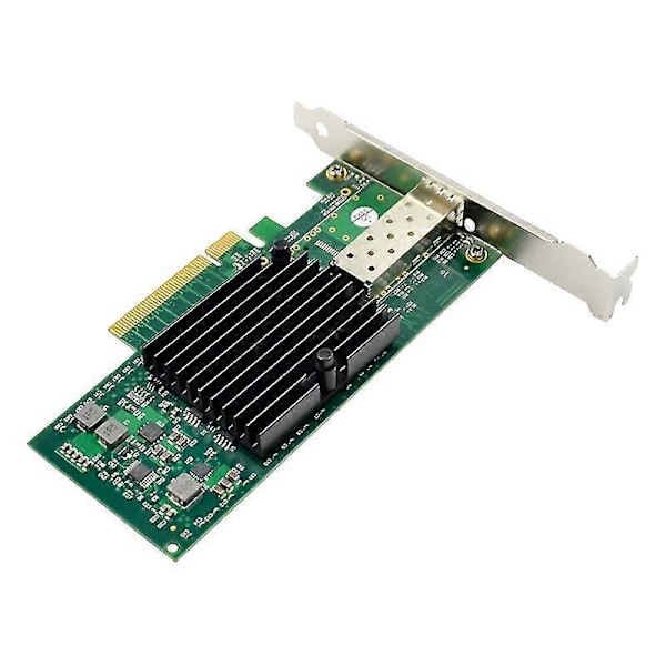 Pci-e X8 Ethernet -verkkokortti 10 Gigabit kuitu palvelinsovitin X520 10gbe Yksittäinen Sfp+kuitu Lc I:lle